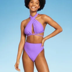 Women's High Waist High Leg Cheeky Bikini Bottom - Wild Fable™ -Wild Fable GUEST b4b7b241 7cb6 4f37 b2d4 b1a9532ce291