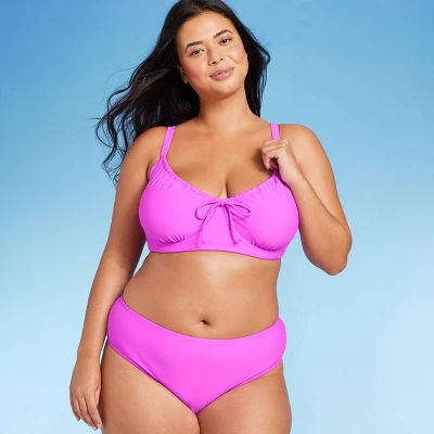 Women's Shirred Underwire Bikini Top - Wild Fable™ 11 Women's Shirred Underwire Bikini Top - Wild Fable™ - Image 9