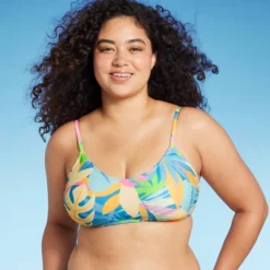 Women's Scoop Neck Bralette Bikini Top - Wild Fable™ Multi Tropical Print 12 Women's Scoop Neck Bralette Bikini Top - Wild Fable™ Multi Tropical Print -Wild Fable GUEST c171c0eb fb26 4f3c a030 a95c932943d3