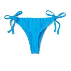 Women's Side-Tie Adjustable Coverage Bikini Bottom - Wild Fable™ Blue -Wild Fable GUEST cafe4918 8d92 4071 8c52 648b6fec1527