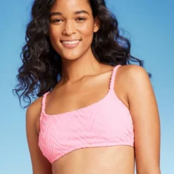Women's Wavy Terry Textured Bralette Bikini Top - Wild Fable™ Light Pink 20 Women's Wavy Terry Textured Bralette Bikini Top - Wild Fable™ Light Pink -Wild Fable GUEST cb85f161 3a22 46e1 a119 90e0df11e6b8
