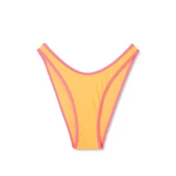 Women's Colorblock Ultra High Leg Extra Cheeky Bikini Bottom - Wild Fable™ Orange/Pink -Wild Fable GUEST cc3bff47 1676 45d1 a58c 041caf48a394