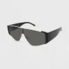Plastic Metal Combo Shield Sunglasses - Wild Fable™ Black -Wild Fable GUEST cfca71a3 10c2 43b8 a612 ee7c1a762002