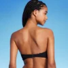 Women's Pucker Textured Center Front Shell Detail Bandeau Bikini Top - Wild Fable™ -Wild Fable GUEST d3180cdc 154b 4e64 9b07 3362e58126b4