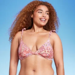 Women's Shoulder Tie Bralette Bikini Top - Wild Fable™ Peach Paisley Print 11 Women's Shoulder Tie Bralette Bikini Top - Wild Fable™ Peach Paisley Print -Wild Fable GUEST d48c23a4 3eac 4455 bcf3 1b1eb0e81c73
