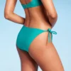 Women's Side-Tie Cheeky Bikini Bottom - Wild Fable™ Green 1 Women's Side-Tie Cheeky Bikini Bottom - Wild Fable™ Green -Wild Fable GUEST d4b76acf 06e4 4a17 b5f7 347a32cd8390