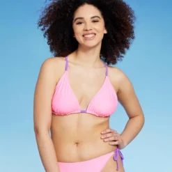 Women's Reversible Triangle Bikini Top - Wild Fable™ -Wild Fable GUEST d53c707a 32fd 44f0 ae7b f981bb9094a1