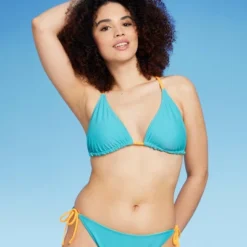 Women's Reversible Triangle Bikini Top - Wild Fable™ -Wild Fable GUEST dbf711f6 e614 4fb3 877a 100f753027f4