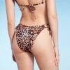 Women's Cut Out Strappy Side-Tie Extra High Leg Extra Cheeky Bikini Bottom - Wild Fable™ Multi Animal Print -Wild Fable GUEST df7b90b2 b293 4ae6 bf7f 49eb22759dbe