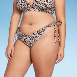 Women's Side-Tie Adjustable Coverage High Leg Bikini Bottom - Wild Fable™ -Wild Fable GUEST e7aed373 1877 4589 ac03 d637554a1a58
