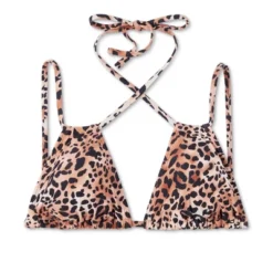 Women's Multiway Double Strap Triangle Bikini Top - Wild Fable™ Multi Animal Print -Wild Fable GUEST ee750f03 7c75 4f8b bad7 8fdf15e59173