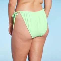 Women's Adjustable Coverage Side-Tie Bikini Bottom - Wild Fable™ Light Green -Wild Fable GUEST f478787b 27ad 4e92 ac3e 6e94f9bc12c8