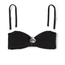 Women's Pucker Textured Center Front Shell Detail Bandeau Bikini Top - Wild Fable™ -Wild Fable GUEST f5f03530 0184 4ef7 8fa7 536e00345545