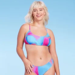 Women's Tunnel Front Bralette Bikini Top - Wild Fable™ Blue Marble Print 12 Women's Tunnel Front Bralette Bikini Top - Wild Fable™ Blue Marble Print -Wild Fable GUEST f9a22857 1291 48ca a71d e1e9c7f2396c