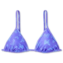 Women's Triangle Bikini Top - Wild Fable™ Purple Butterfly Print 13 Women's Triangle Bikini Top - Wild Fable™ Purple Butterfly Print -Wild Fable GUEST fd694470 5080 4d61 ae2b 63aed4ddc02e